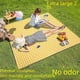 thumbnail image 2 of Estera de Picnic impermeable para exteriores, estera a prueba de humedad, gruesa, no tejida, plegable, para primavera, Picnic, playa, Camping, paño de Picnic, 2 of 5
