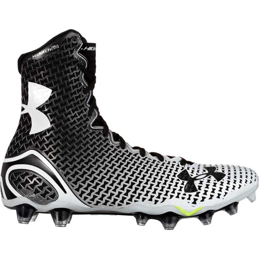 UNDER ARMOUR HIGHLIGHT MC High Football Cleats BLACK & MORE PICK SIZE & COLOR 