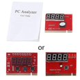 thumbnail image 1 of Kit analizador de placa base de computadora PCI digital de 4 dígitos PCI e ISA PC Tester, 1 of 5