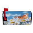 thumbnail image 3 of Ryvnso Mailbox Cover Magnetic Butterfly Daisy Flower Mailbox Wrap Large Size 25.5x21 Inch, 3 of 8