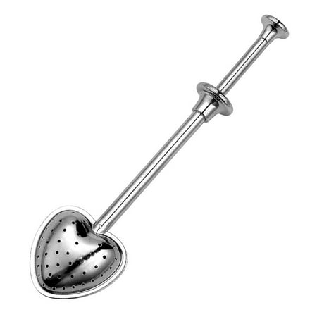 

Lovehome New Pattern Stainless Steel Loose Leaf Tea Locking Teaspoon Infuser Ball Filter