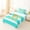 Cyan H, variant on Erosebridal Bowknot Initial H Twin Sheet Sets for Girls, Abstract Ombre Bedding, 3-Piece