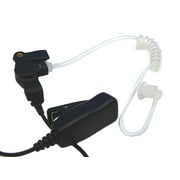 Two-Wire Surveillance Earpiece Mic for All Kenwood Baofeng and Retevis 2-Prong Audio Port Radio Models