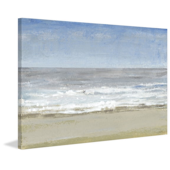 Marmont Hill Beach Walking Day I Painting Print on Wrapped Canvas