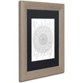 thumbnail image 2 of Trademark Fine Art "Letters and Words 23" Canvas Art by Hello Angel, Black Matte, Birch Frame, 2 of 4