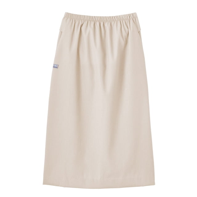 Fundamentals by Hanes Jupe d'Uniforme Unie à Taille Élastique pour Femmes