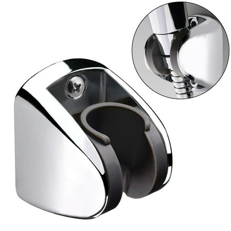 

Chrome Adjustable Wall Mounted Bathroom Shower Head Holder Bracket ABS Mount