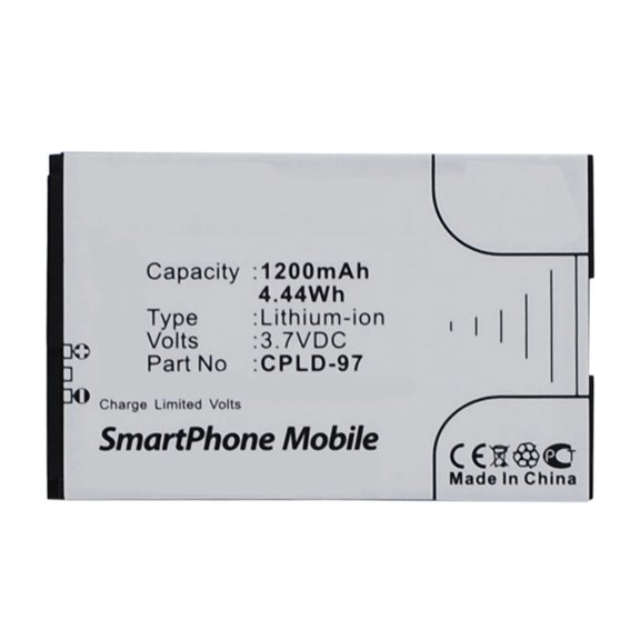 Batteries N Accessories BNA-WB-L3242 Cell Phone Battery - Li-Ion, 3.7V, 1200 mAh, Ultra High Capacity Battery - Replacement for Coolpad CPLD-97 Battery