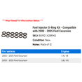 thumbnail image 2 of Fuel Injector O-Ring Kit - Compatible with 2000 - 2005 Ford Excursion 2001 2002 2003 2004, 2 of 2