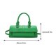 thumbnail image 3 of Bolso bandolera casual Bolso Monederos Mujer Gran capacidad PU Verde sólido, 3 of 3