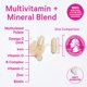 thumbnail image 2 of Vitaminas prenatales Pink Stork Total con DHA, folato y hierro, 60 cápsulas, 2 of 9