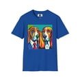 thumbnail image 3 of Basset Hounds PopArt7 Unisex Softstyle T-Shirt, 3 of 10