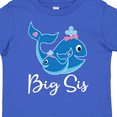 thumbnail image 4 of Inktastic Big Sis Whale Girls Sister Girls Toddler T-Shirt, 4 of 5