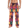 thumbnail image 7 of FORMRS Mens Pajama Pants with Pockets Sleepwear Lounge Bottoms Sizes S-2XL, Purple Jar, 7 of 7