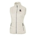 thumbnail image 2 of Women's Cutter & Buck Cream Delaware Fightin' Blue Hens Vault Rainier PrimaLoft Eco Full-Zip Puffer Vest, 2 of 3