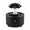 black, variant on Rotating Water Drop Humidifier with Colorful LED Night Light, Ultrasonic Cool Mist Aroma Diffuser, 13.4cm Compact Air Humidifier with Remote Control, Home Office Bedroom Ambient Air Care Device