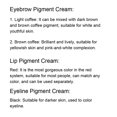 thumbnail image 4 of 4 Colors Tattoo Pigment Eyebrow Lip Eyeline Microblading Pigment Coloring Cream Red, 4 of 7