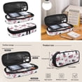 thumbnail image 6 of Pzuqiu USA Map Pink Bow Backpack with Lunch Bag for Kids 8-10 Years Old Cute Bookbag for Boys 1st Grade/2nd Grade Middle School Book Bag Girls Lunch Box Pencil Case Water Bottle Bag, Set of 4, 6 of 7