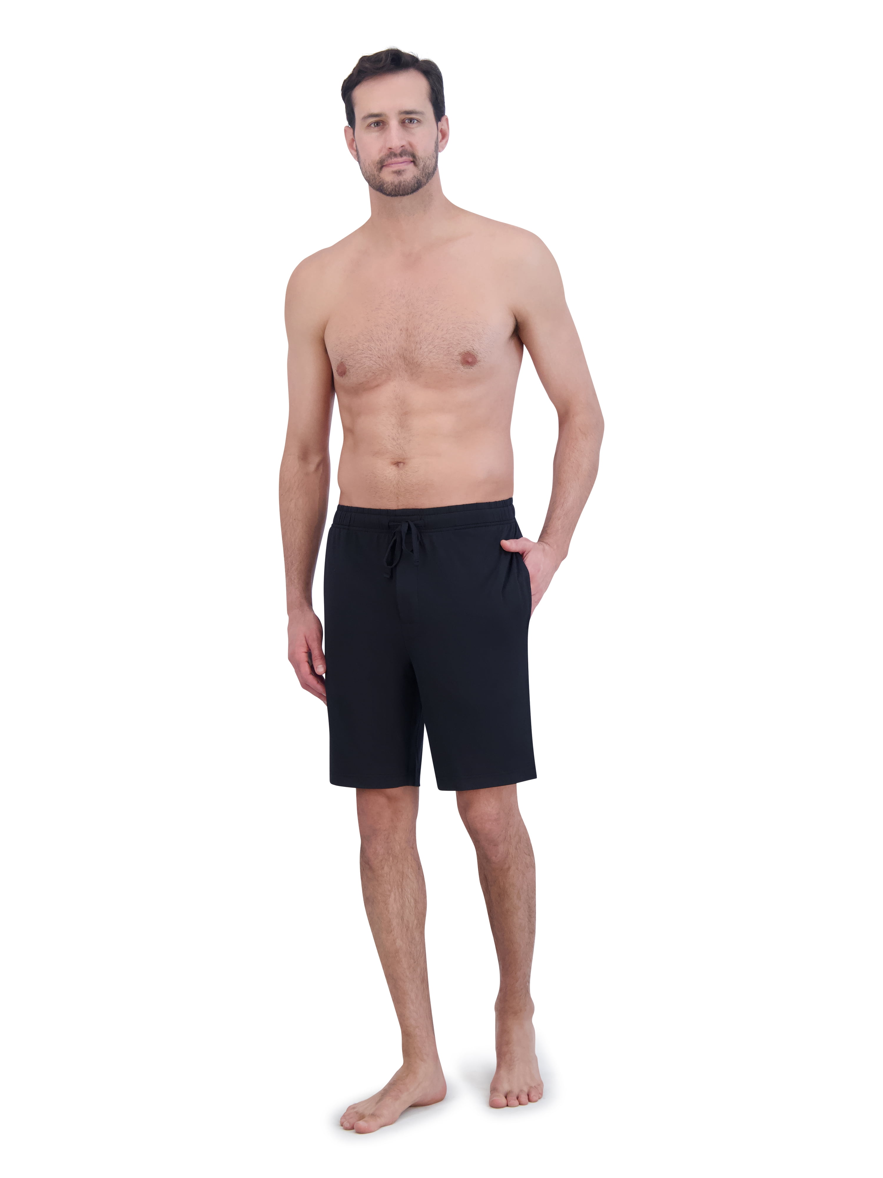 Hanes Men's Luxe Sleep Jam Shorts, 2-Pack, Sizes S-2XL