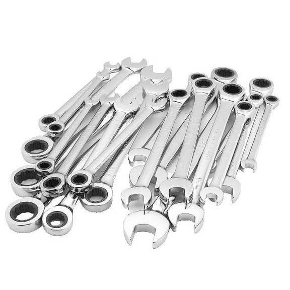 Craftsman 20 Piece Ratcheting Wrench Set Inch / Metric