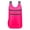 Hot Pink, variant on Men's 20L Polyester Foldable Travel Backpack with Packable Design and Adjustable Straps for Hiking Travel and Camping