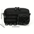 thumbnail image 3 of Outdoor Molle System Webbing Accessories EDC Tool Storage Waist Pack Phone Bag, 3 of 6