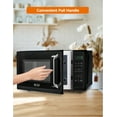 thumbnail image 3 of COMMERCIAL CHEF 0.9 Cu. ft. Countertop Microwave Oven with Touch Controls, Black, 3 of 7