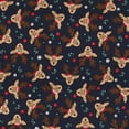thumbnail image 4 of LSLJS Hauts de Noël pour Femmes Manches Courtes Col en V Uniforme de Travail Infirmier avec Poche, Hauts de Noël, 4 of 4