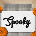 thumbnail image 4 of 12X18INCH Halloween Spoboooky Doormat Welcome To Our Funny Home Door Mat Halloween Cute Bedroom Bathroom Doormat, 4 of 6