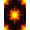 Red Orange Yellow, Pattern 4, variant on ODIKA Abstract Molten Rift Motif Hallway Border Glowing Optical Illusion Refined Stain Resistant Flatwoven for Entryway, Kitchen, Mudroom