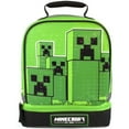 thumbnail image 1 of Minecraft Boys/Girls Double Creeper Lunch Bag, 1 of 5