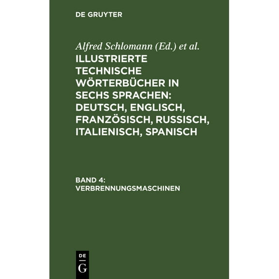 Verbrennungsmaschinen, (Hardcover)