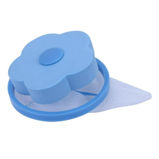 Filtro flotante de bolsa de red limpia para depilación de lavadora de flores (azul) Ndcxsfigh Nuevos Originales