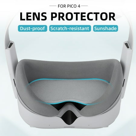 Image of Shock-resistant VR Glasses Len Protective Cover Dust-proof Pad Lens Caps for Pico 4 Accessories