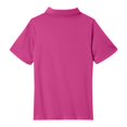 thumbnail image 4 of TQWQT Girls Hot Pink Golf Polo Shirts Size 13-14 3-Button Collared Shirt Short Sleeve School Golf Polos Lightweight Breathable Dressy Tops 160, 4 of 6