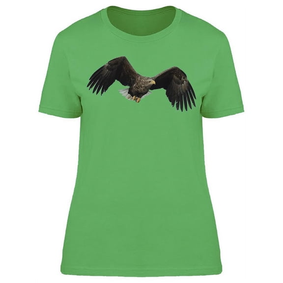 White Tailed Erne Flying T-Shirt Women -Image by Shutterstock, Female x-Large