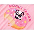 thumbnail image 3 of Topgal Girls Panda Pajamas Tee and Shorts Summer Donut Matching Nightwear 2 Pieces Cartoon Jammies Sets Size 16, 3 of 7
