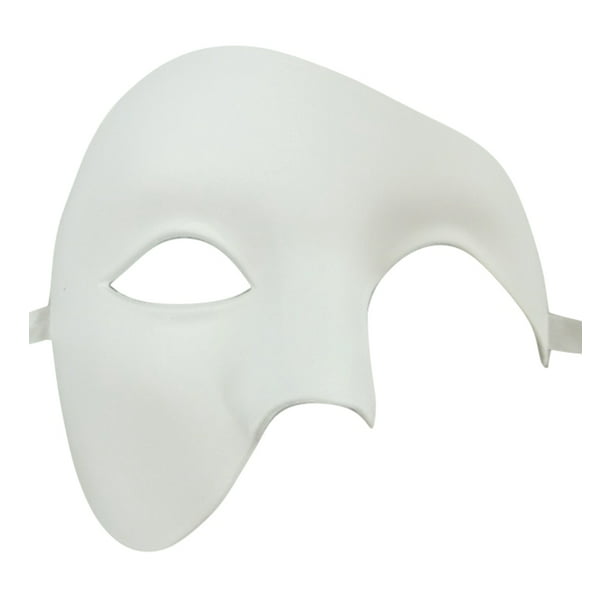 Phantom of Opera Half Face Men Mask Costume Craft - Walmart.com