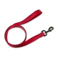 thumbnail image 2 of (2 pack) Vibrant Life Solid Polyester Leash for Medium & Large Dogs, Red, 6 ft, 2 of 7