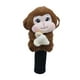 thumbnail image 4 of Funda de golf Monkey, ligera y novedosa, protectora para hombres y mujeres. Marrón oscuro, 4 of 9
