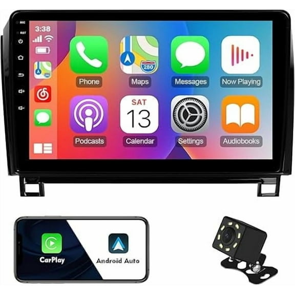 2 32G 10.1-inch Car Stereo for Toyota Tundra 2007-2013 & Sequoia 2008-2018 IPS Touchscreen Car Radio