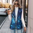 thumbnail image 3 of Chririnla Breathable Women's Sleeveless Waistcoat Vest for Work Summer Spring, Open Front Lightweight Women's Sleeveless Blazer Vest, Sea Turtle, 3 of 11