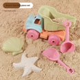 thumbnail image 3 of Childrens Beach Toy Set Sand Digging Shovel Sand Tool Shovel Beach Car Toys Bucket Water Set O3h0, 3 of 8