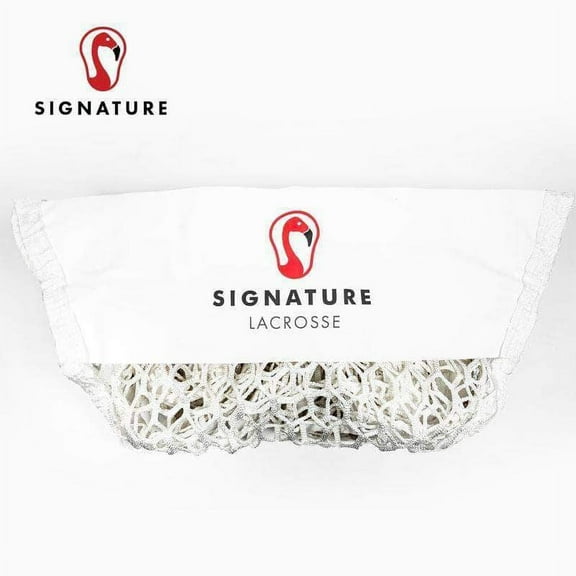6x6 4MM Signature Premium Quick Connect Lacrosse Net | White