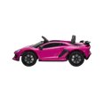 thumbnail image 2 of 12V Lamborghini Aventador SVG Sports 1 Seater Ride on Car (Pink), 2 of 5