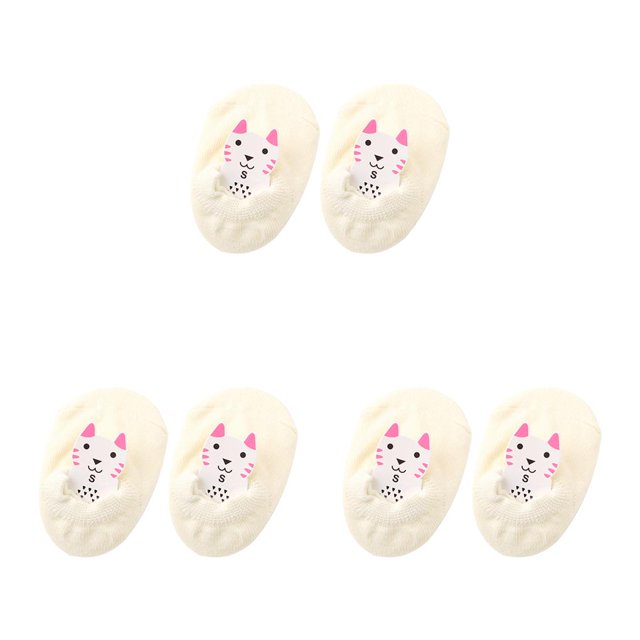 Jumpingount Calcetines para bebés Calcetín corto para recién nacidos Medias para niños Algodón cómodo Bordado Divertido Infantil Primavera y Type1 NO1