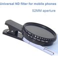 thumbnail image 5 of Solar Eclipse Camera Lens Filter, Solar Filter for Smartphone, Universal Solar Eclipse Smartphone Lens with Clip, Simple Installation Imaging Enhancin, 5 of 5