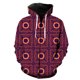 thumbnail image 1 of Sudadera con capucha y cremallera para hombre, estilo retro étnico exótico, estilo Harajuku, divertida, moda urbana, genial, con estampado 3D, unisex, informal, de gran tamaño, 1 of 6