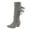 Grey, variant on Wyzesi Platform Mini Boots for Women Ladies Fashion Suede Tassel Rhinestone Boots Pointed Toe High Heel Boots Christmas Boots for Women