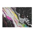 thumbnail image 7 of Yayeee Bath Rug for Bathroom Floor Non Slip Rectangle Fluffy Soft Absorbent Mat, 16"x24", Colorful White, 7 of 7